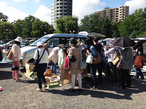フリーマーケット中島公園 札幌市福祉生活支援センターのブログ